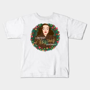 I detest Christmas Kids T-Shirt